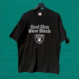 Vintage 90s NFL Los Angeles Raiders graphic tee